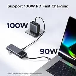 Док-станція USB3.2 Type-C --> HDMI 4K60Hz/2xUSB-А 3.2/2xUSB-C 3.2/PD 100W 6-in-1 CM888 Ugreen - мініатюра 6