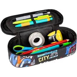 Пенал на блискавці CoolPack Campus Big City, з органайзером для ручок, 23х9х5 см (F062673) - мініатюра 2