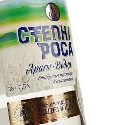 Горілка Степова Роса на Пророщеній Пшениці, 38%, 0,5 л - мініатюра 3