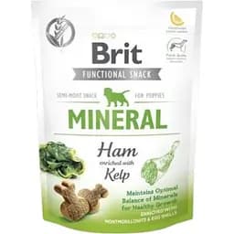 Функціональні ласощі для цуценят Brit Care Functional Snack Mineral Ham з шинкою 150 г