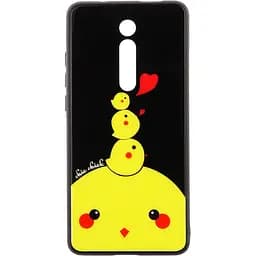 Чехол-накладка Toto Cartoon Print Glass Case Xiaomi Mi 9T/Mi 9T Pro/Redmi K20/K20 Pro Chicken Chick