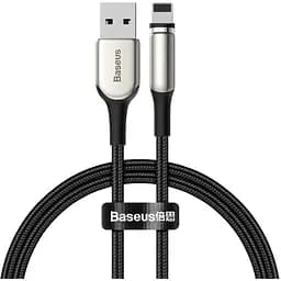 Кабель с отделяемым коннектором Lightning Baseus Zinc Magnetic Cable USB For iP 2A 1m