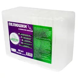 Пелюшки гігієнічні для тварин Lucky Pet поглинаючі з ароматом лаванди 60x90 cм 50 шт. 