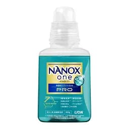 Японський концентрований рідкий засіб для прання Lion Nanox One Pro аромат пудрового мила 380 г