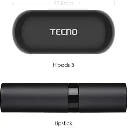 Навушники Tecno Hipods H3 Black - мініатюра 3