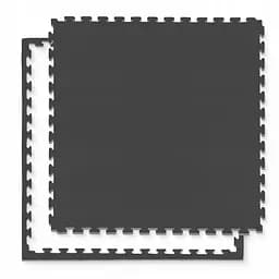 Мат-пазл (ласточкин хвост) 4FIZJO Mat Puzzle EVA 100 x 100 x 2 cм Black/Grey (P-5907739316226)