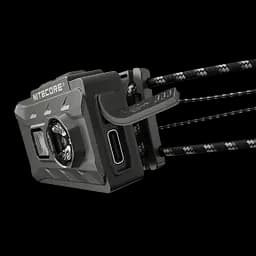Налобний ліхтар Nitecore NU20 Classic 360лм Type-C (червоне та біле світло) Чорний - мініатюра 3