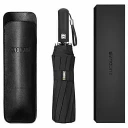 Парасолька складна автоматична Xiaomi Zuodu Black (ZD001) - мініатюра 3