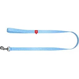 Повідець для собак Waudog Re-cotton, світловідбивний, L-XL, 200х2,5 см, блакитний - мініатюра 2