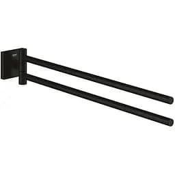 Тримач для рушника Grohe QuickFix Start Cube 409762430 Чорний матовий