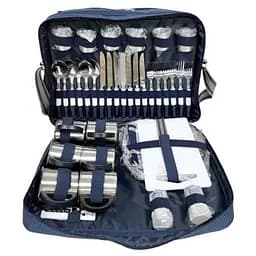 Набір для пікніка Time Eco на 6 персон синій (TE-618 Picnic)