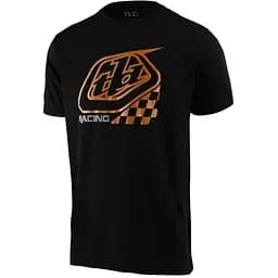 Футболка TLD Precision 2.0 Checkers Tee Black M Troy Lee Designs (1106-701808003)