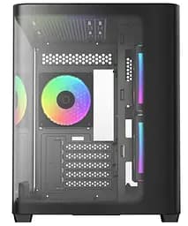Корпус Ocypus IOTA C50 BK CURVE ARGB DIGITAL (IOTA-C50-BKD300CD-GL) Black (OTA-C50-BKD300CD-GL) - мініатюра 2