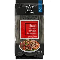 Рисовая лапша с черным кунжутом House of Asia 5 мм 200 г