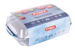 Каструля склянна Pyrex Classic, з кришкою, 2,6 л + 2,6 л (6521986) - мініатюра 2