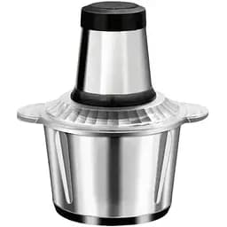 Кухонний подрібнювач Domotec ART-7079 4 леза 1500Вт 2000мл Срібний