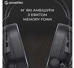 Игровые наушники GamePro HS-1350-B Genesis Hunter Black - мініатюра 7