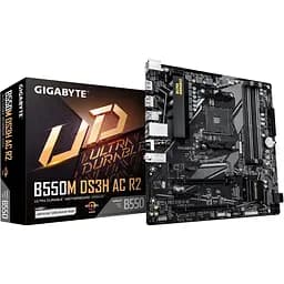 Материнська плата Gigabyte B550M DS3H AC R2 Socket AM4 - мініатюра 4