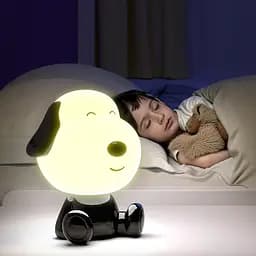 Світильник-нічник Kite LED з акумулятором Doggy чорно-білий (K24-491-3-4) - мініатюра 4