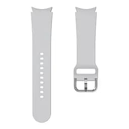 Ремінець для Samsung Galaxy Watch 4 Classic - сірий ширина кріплення 20мм силікон розмір L Watchbands OneLine (WB00S4GALAXYONELINE6CLASSIC) - мініатюра 3