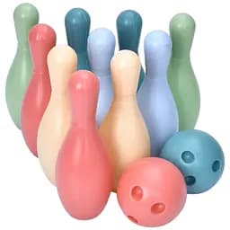 Боулинг MR 1429 – Компактный набор для боулинга с 10 кеглями и 2 шарами