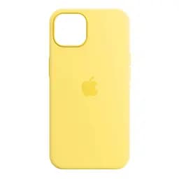 Чехол-накладка силиконовый противоударный для Apple iPhone 14 Plus, панель с защитой всего корпуса, софт тач, yellow, ArmorStandart (ARM62432)