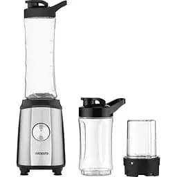 Стаціонарний блендер із кавомолкою Ardesto SBG-F350 для смузі 0.6л 350Вт Срібний/Чорний