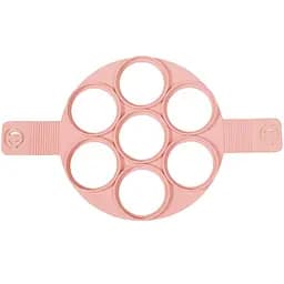 Форма Baltali Silikon силіконова для приготування оладок 7 шт. 24х40х1 см рожева (41106)