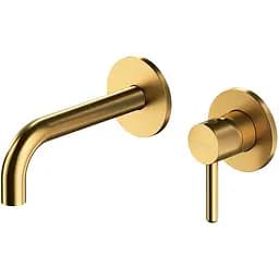 Змішувач для раковини Omnires Y прихованого монтажу brushed gold (Y1215HGLB)