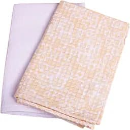 Набор вафельных полотенец MirSon №607 White beige 60х45 см 2 шт. (2200006740162)