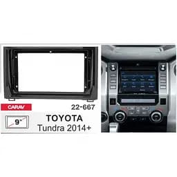 Перехідна рамка Toyota Tundra Carav 22-667 - мініатюра 4