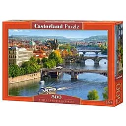 Пазл Castorland puzzle Вид на мосты в Праге, Чехия, 500 эл. (B-53087)