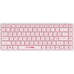 Клавіатура OfficePro бездротова біла (SK790W) - мініатюра 7