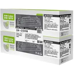 Картридж ColorWay для Canon (737) MF211/MF212w/MF216n Dual Pack
