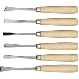 Набір стамесок фігурних Vorel 15/60 6 шт. (25700)