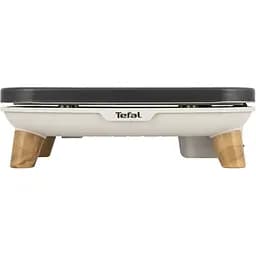 Млинниця Tefal Crepier Gourmet 1100 Вт діаметр 11.5 см та 18.5 см тефлон чорно-срібляста (PY900D12) - мініатюра 4