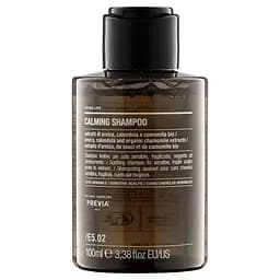 Заспокійливий шампунь для чутливої шкіри голови Previa E5.02 Calming Shampoo 100 мл