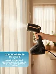 Відпарювач одягу Crownberg Steamer 1000 Вт чорний - мініатюра 4