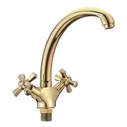 Смеситель для кухни Mixxus Premium Retro Gold-273 MI5851 Золотой