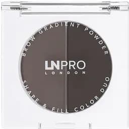 Тіні для брів LN Pro Brow Gradient Powder №102 2.5 г