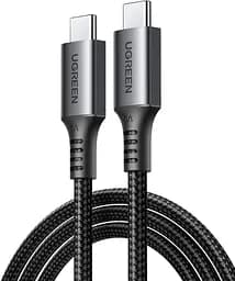 Кабель зарядний UGREEN USB C to USB C Charger Cable 100 W кабель для швидкого заряджання 2 м Black (US555)