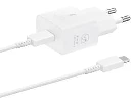 Сетевое зарядное устройство 25W White Samsung teh0026802