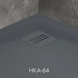 Душовий піддон Radaway Kyntos A 90x90 колір антрацит HKA9090-64 - мініатюра 6