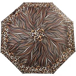 Женский складной зонтик полный автомат Airton 98 см коричневый