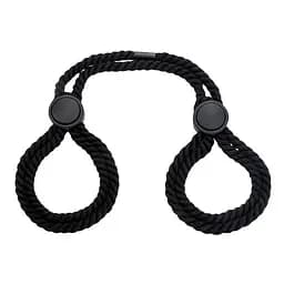 Універсальні наручники для рук і ніг БДСМ Чорний - Садо-мазо