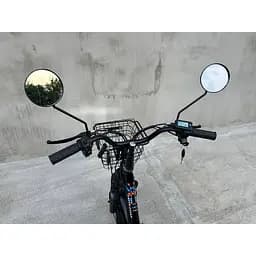 Електровелосипед Green Giant U18" 600W 48V 16Ah + розкладний багажник сидіння чорний - мініатюра 9