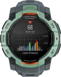 Смарт-годинник Garmin Instinct 3 50 mm AMOLED Neotropic Bezel with Twilight Band (010-03020-01) - мініатюра 4