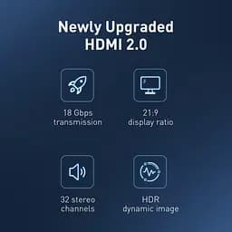 Кабель Baseus High Definition Series HDMI To HDMI Adapter Cable 1.5m WKGQ030201 Black - мініатюра 4