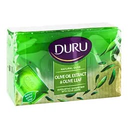 Туалетне мило Duru Natural Olive з екстрактом оливкової олії та з листям оливи 150 г - мініатюра 2