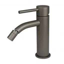 Смеситель для биде Paffoni Light без донного клапана mercury grey LIG131MG, Серый